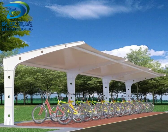 七字型自行車(chē)棚