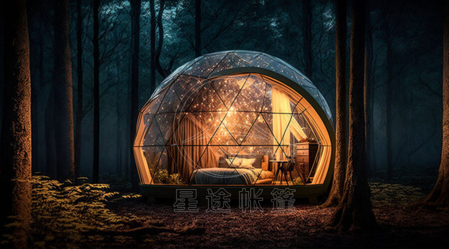 營(ying)地酒店(diàn)帳篷的(de)綠色可(kě)持續髮(fa)展(zhan)路徑探索